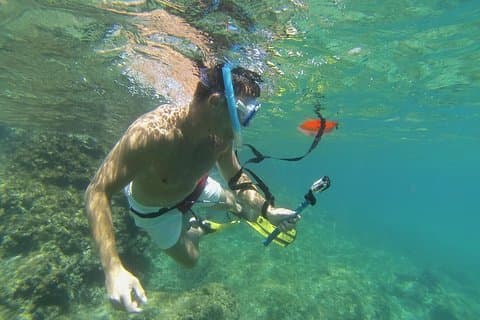 Escapada Rando-Palmée alrededor de una isla