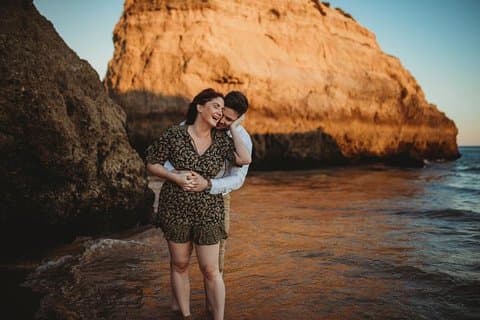 Private Fotosession mit einem lokalen Fotografen in Cascais