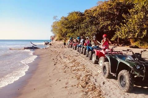ATV-äventyr i St Lucia