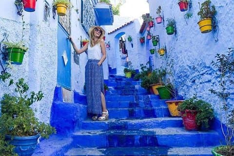 Tour de 7 noches por el norte de Marruecos incl. "Ciudad Azul"