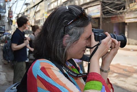 Old Delhi Photography & Food Tour med Rickshaw Ride til Masterji Kee Haveli