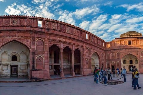 Viaje de 1 día desde Nueva Delhi a Agra y Taj Mahal con el Fuerte de Agra