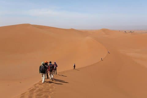 Marrakech til Fez gruppebudsjett 3-dagers ørkentur med kamelvandring