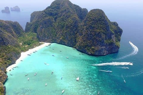 Tour di un giorno a Phi Phi Island in traghetto