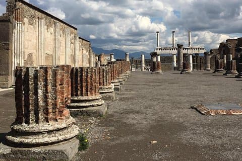 De Naples ou Sorrente Visite guidée d'une demi-journée à Pompéi