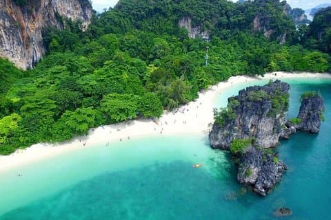 En dagstur på Hongöarna av Speedboat från Krabi