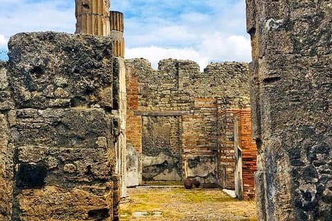 Dagstur til Napoli og Pompeii fra Roma: Pompeii-billett og bybesøk