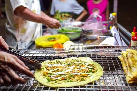 Soirée gastronomique à Hoi An en vélo