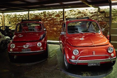 Florens Vintage Fiat 500 Tour : Toskanska kullarna, mat och Chianti vin