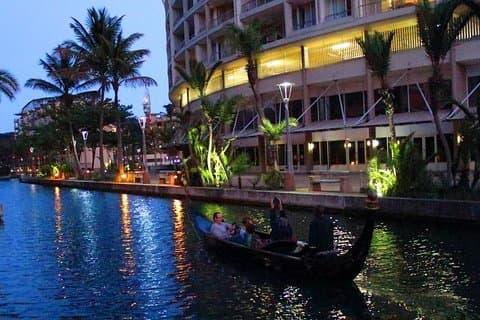 Relaxing Gondola Boat Ride on the Durban Point Waterfront Canal