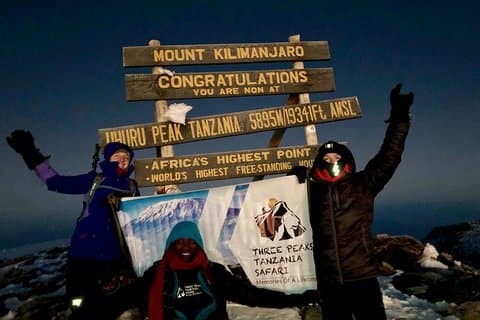 7 días_Monte kilimanjaro Ruta de senderismo Lemosho