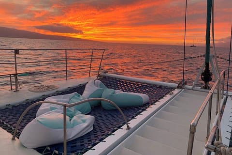 Maui : Croisière au coucher du soleil originale avec Open Bar au départ de Ka’anapali Beach