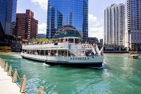 Chicago Lake och River Architecture Tour