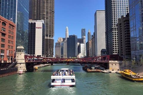 Chicago River 90-minuters arkitekturtur