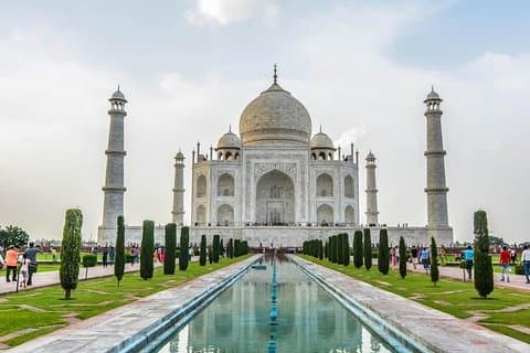 Private full dag Taj Mahal soloppgang tur fra Delhi