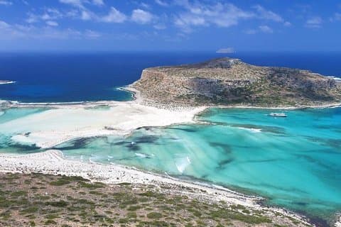 Isla pirata de Gramvousa y laguna de Balos desde La Canea