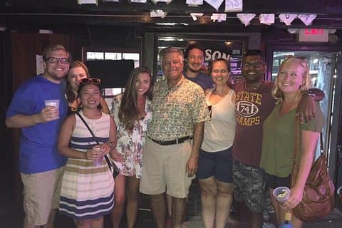 90 Minuten historische Savannah Walking Haunted Bar Pub Crawl