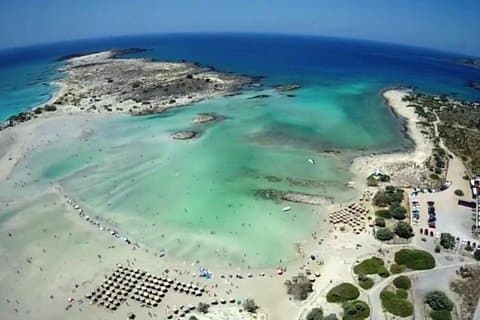Elafonisi, l'esotica spiaggia rosa di Creta! Tour da Heraklion.