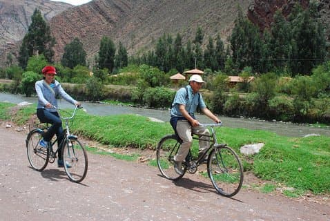 Sacred Valley med cykel från Cusco