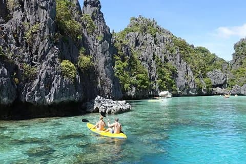 El Nido Tour A mit großer oder kleiner Lagune