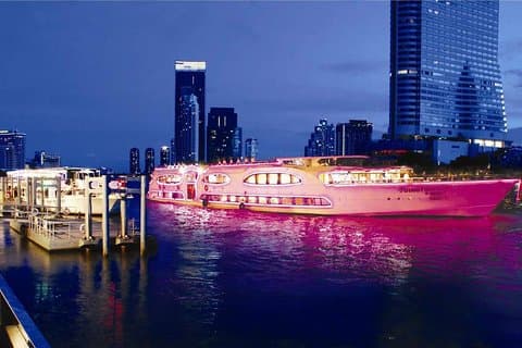 Wonderful Pearl Luxury Dinner Cruise med levende musik og afhentning (SHA Plus)