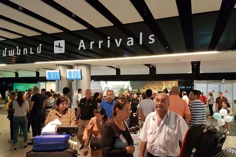 Privat transfer Jerevan flygplats till Jerevan stad