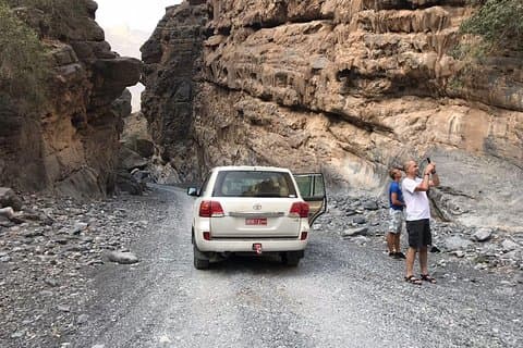 Dagtocht naar Jabal Shams (Grand Canyon van Oman) Wadi Nakhar, Misfat Al Abriyeen