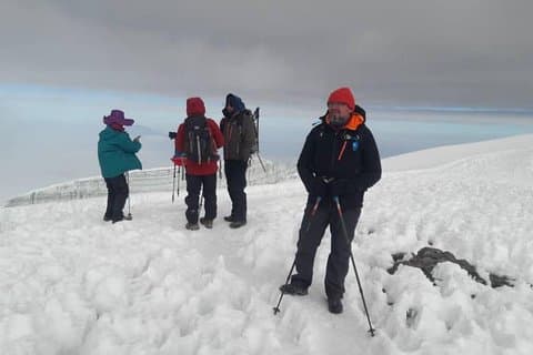 8 days Lemosho route with crater camp