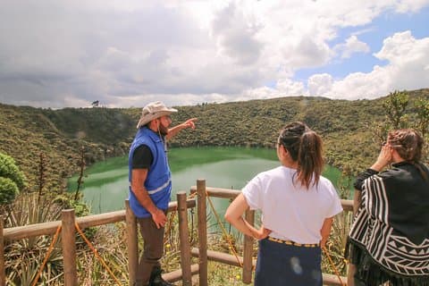 Excursión de medio día a la laguna de Guatavita desde Bogotá