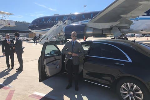 Overdracht Fiumicino-Rome, alleen Mercedes 2025 Sprinter L V S