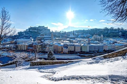 Pacchetto invernale di 3 notti a Salisburgo con tour delle attrazioni della città