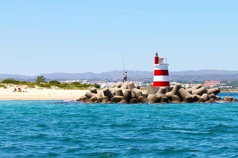 Recorrido en barco por la ruta de Tavira