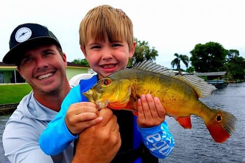 Peacock Bass Viagens de pesca perto de Miami Florida