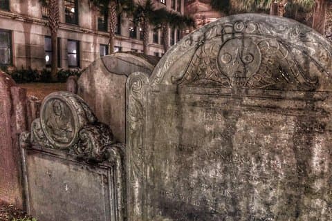 Visite guidée nocturne à pied de Charleston Ghost & Graveyard