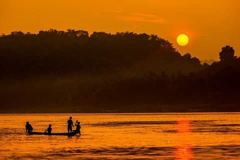 PRIVAT Luksus Sunset Mekong ETTERMIDDAGSTUR med BBQ-MIDDAG OG KOKKEKLASSE