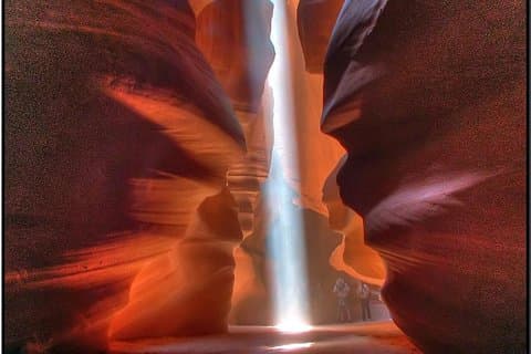 Liten gruppe Antilope Canyon og Horseshoe Bend Tour fra Flagstaff