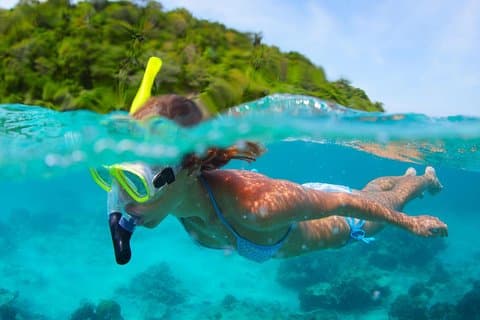 Island Hopping Tour (2 eilanden) vanuit Kota Kinabalu