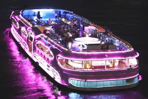 BANGKOK: Entrada al crucero con cena de lujo Wonderful Pearl - Música en vivo