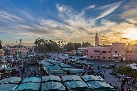 Tour privado de 6 horas por la ciudad de Marrakech con recogida y regreso al hotel