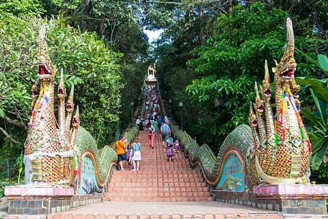 Chiang Mai ikoniska tempel och stadsrundtur
