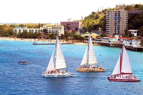 Dreamer Katamaran Montego Bay Kreuzfahrt nach Negril von Falmouth