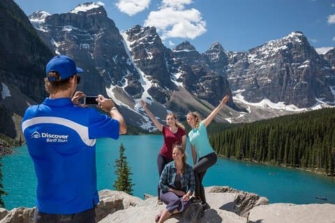 Banff National Park Tour med Lake Louise och Moraine Lake