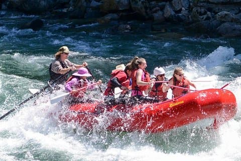 Viagem de jangada introdutória em águas altas de Skagit