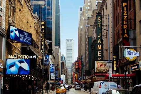 Broadway och Times Square Insider Tour med Theater Professional
