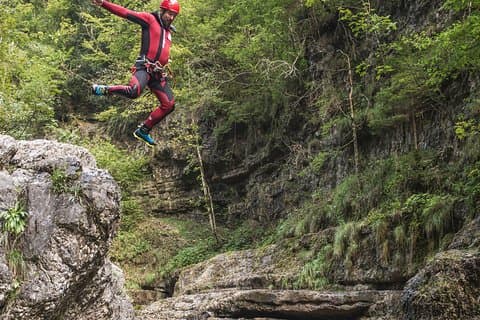 Canyoning Adventure i Salzkammergut fra Salzburg