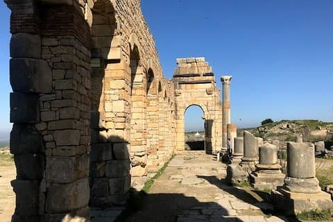 Ausflug nach Volubilis, Moulay Idriss Zerhoun und Meknes