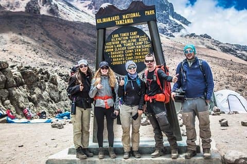 Itinéraire Kilimandjaro-lemosho Itinéraire de 8 jours
