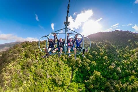 Skywire Adventure at Cable Bay, Nelson