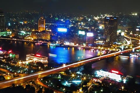 Tournée en Egypte: visite du Caire de nuit