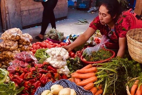 Cultura do Mercado de Antigua e Culinária